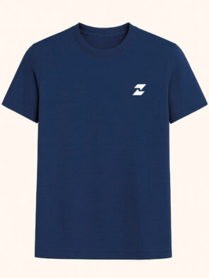 Zave Activewear Crew Tee Blue